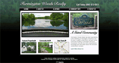 Desktop Screenshot of farmingtonwoodsrealty.com
